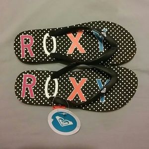 Roxy flip flops, size 10
