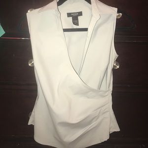 Light gray express blouse