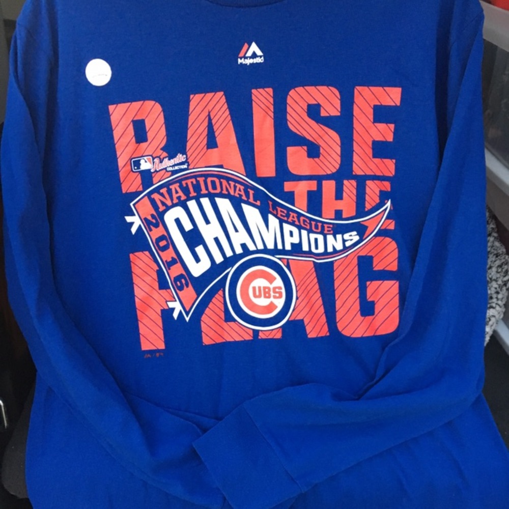 Chicago Cubs Championship Long Sleeve Shirt