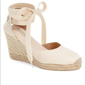 Soludos canvas wedge size 8.5 Brand New With Box