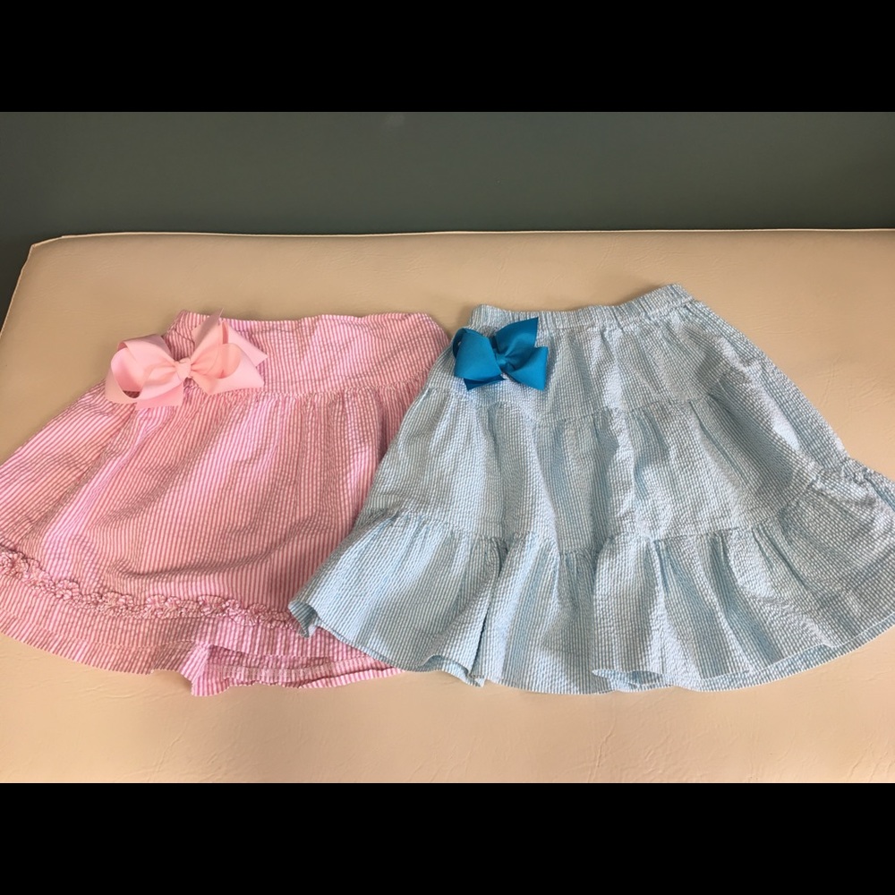Seersucker skirts size 5T (2 skirts! Great deal)