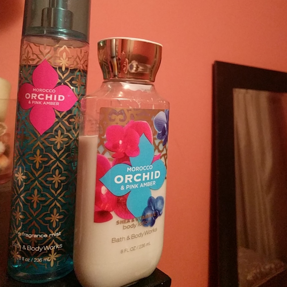 BBW Morocco orchid lotion & spray