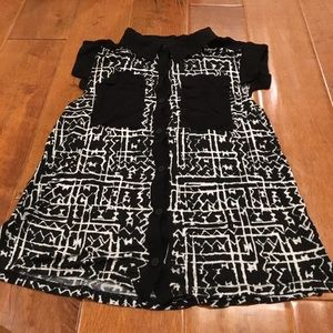 Black and White shirt