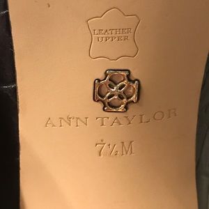 Ann Taylor Black Heels Size 7.5