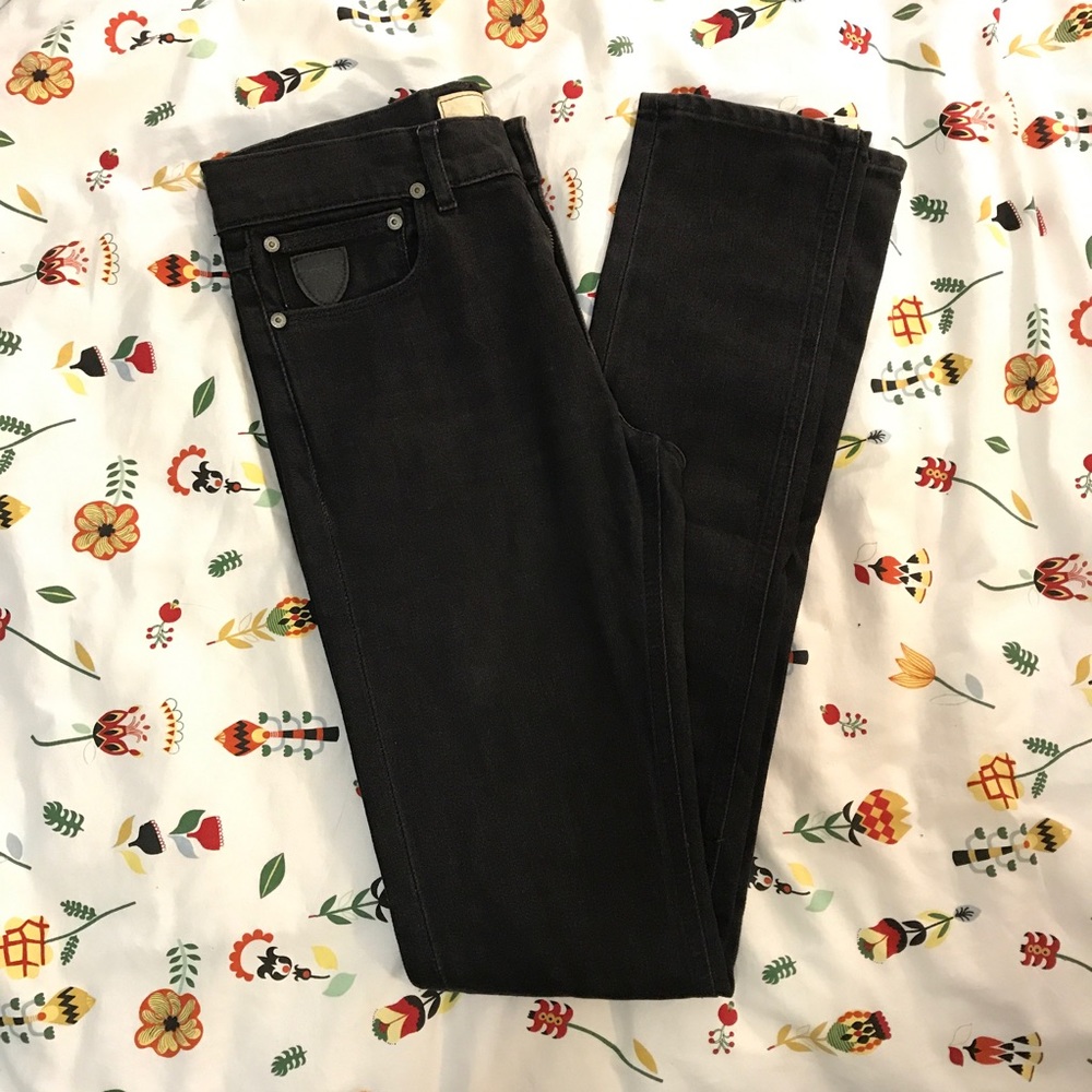 April 77 Jeans Joey Colordrive Black Cloud SIZE 27