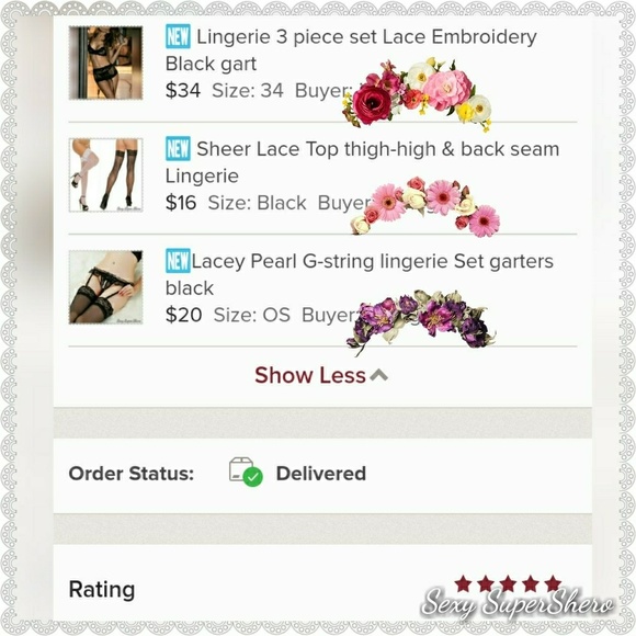 ๐ Plus Size Lace Top Sheer Thigh Highs /thi-hi's - Picture 7 of 7