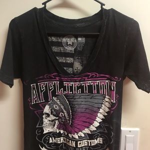 Affliction Tee American Custom Live Fast