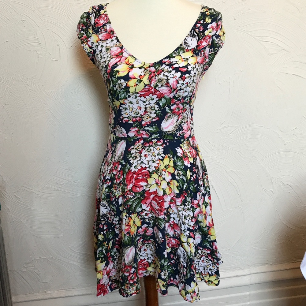 Abercrombie Floral Skater Dress