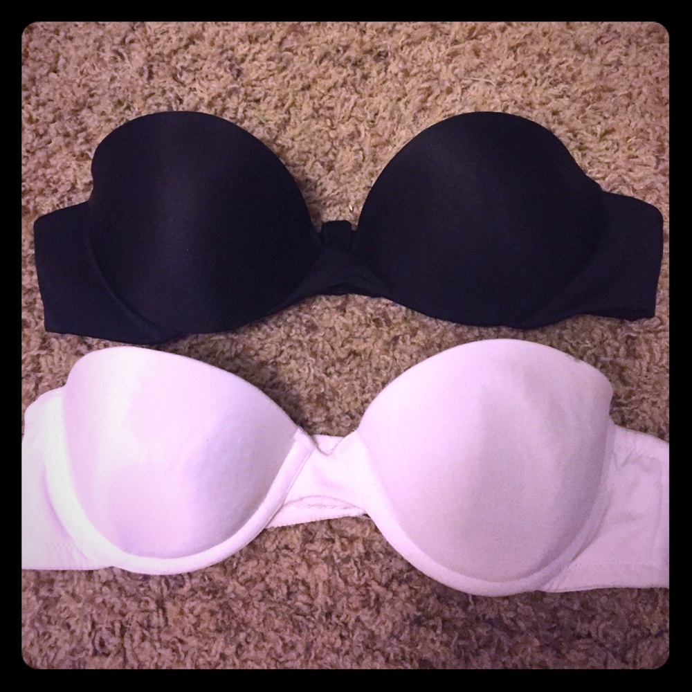 Strapless bras