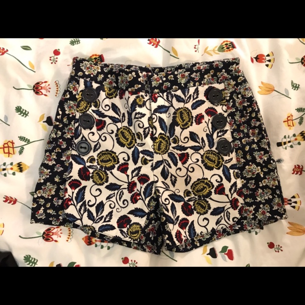 Cartonnier Floral Shorts from Anthropologie