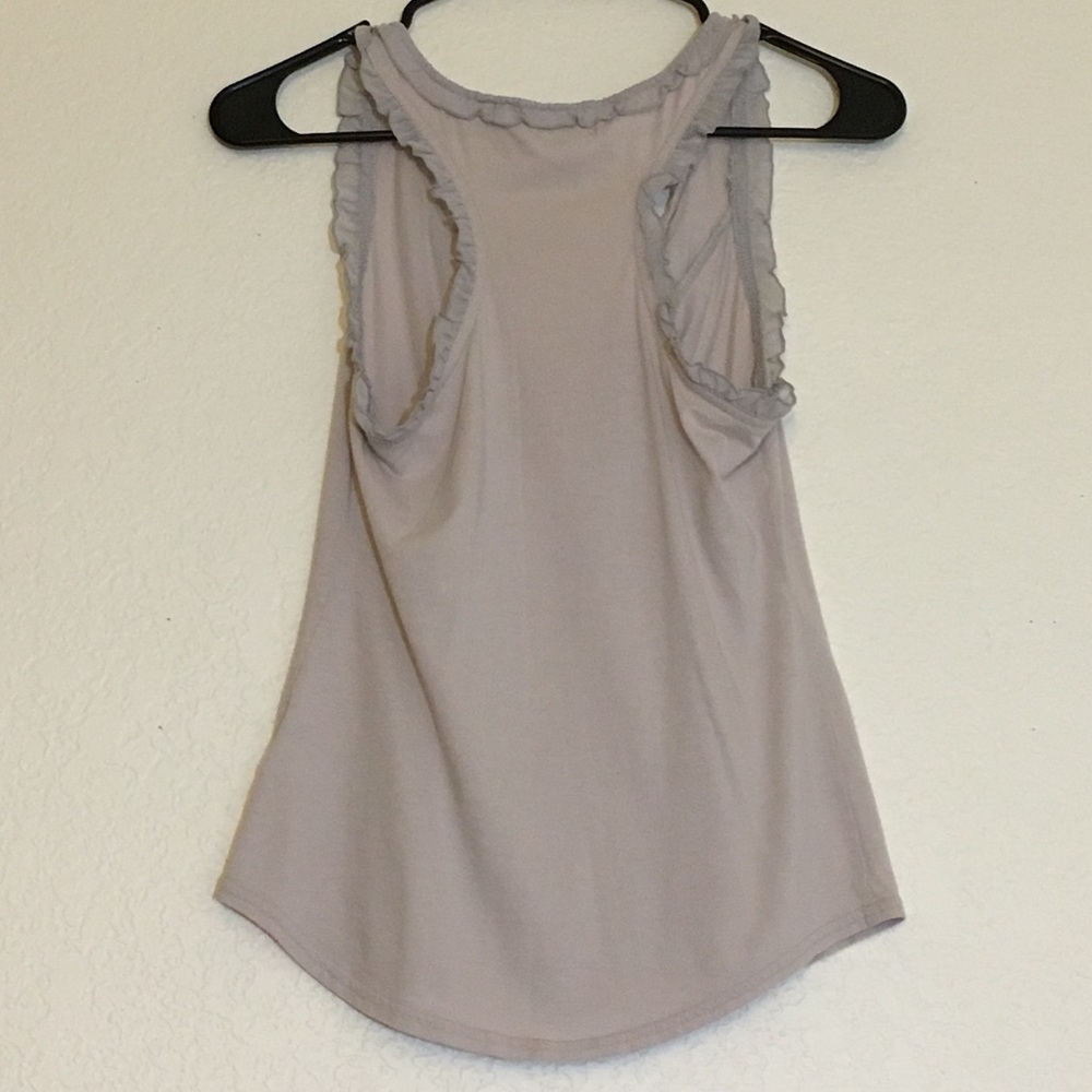 Ruffle Racerback Tank Top - Picture 5 of 7