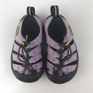 Keen toddler girl lavender sandals size 8