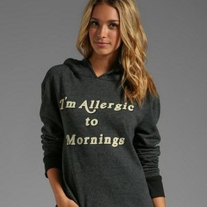 Wildfox Allergic to Mornings Sweatshirt - S
