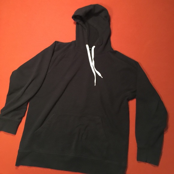 gray hoodie white strings