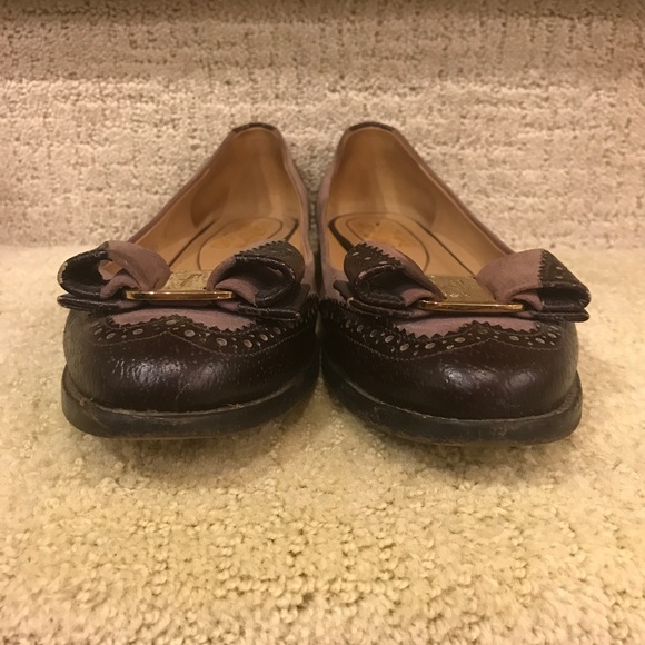 Ferragamo flat, oxford style, size 6.5 - Picture 3 of 8