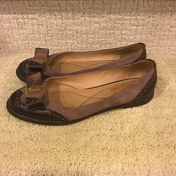 Ferragamo flat, oxford style, size 6.5 - Picture 4 of 8