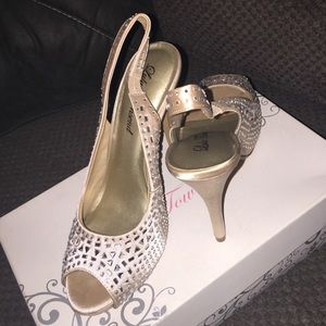 Lulu Townsend Shania Platform Pump