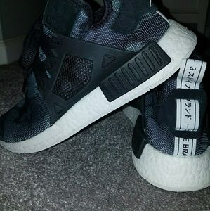 Women's Adidas NMD camo black