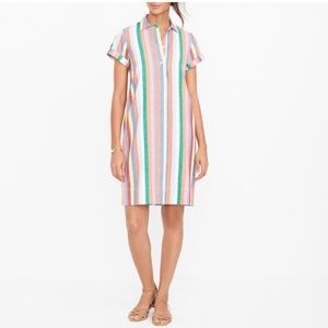J. Crew Candy  Striped Shirt Dress