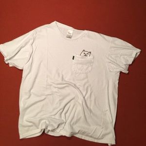 RIPNDIP white T-shirt unisex large