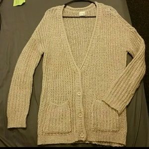 Oversized Chunky Cardigan Sweater