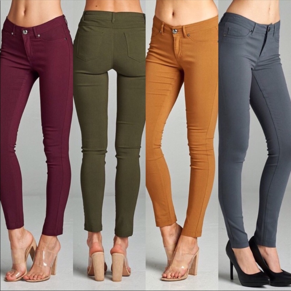 BOLD Fall Pants- Olive Color