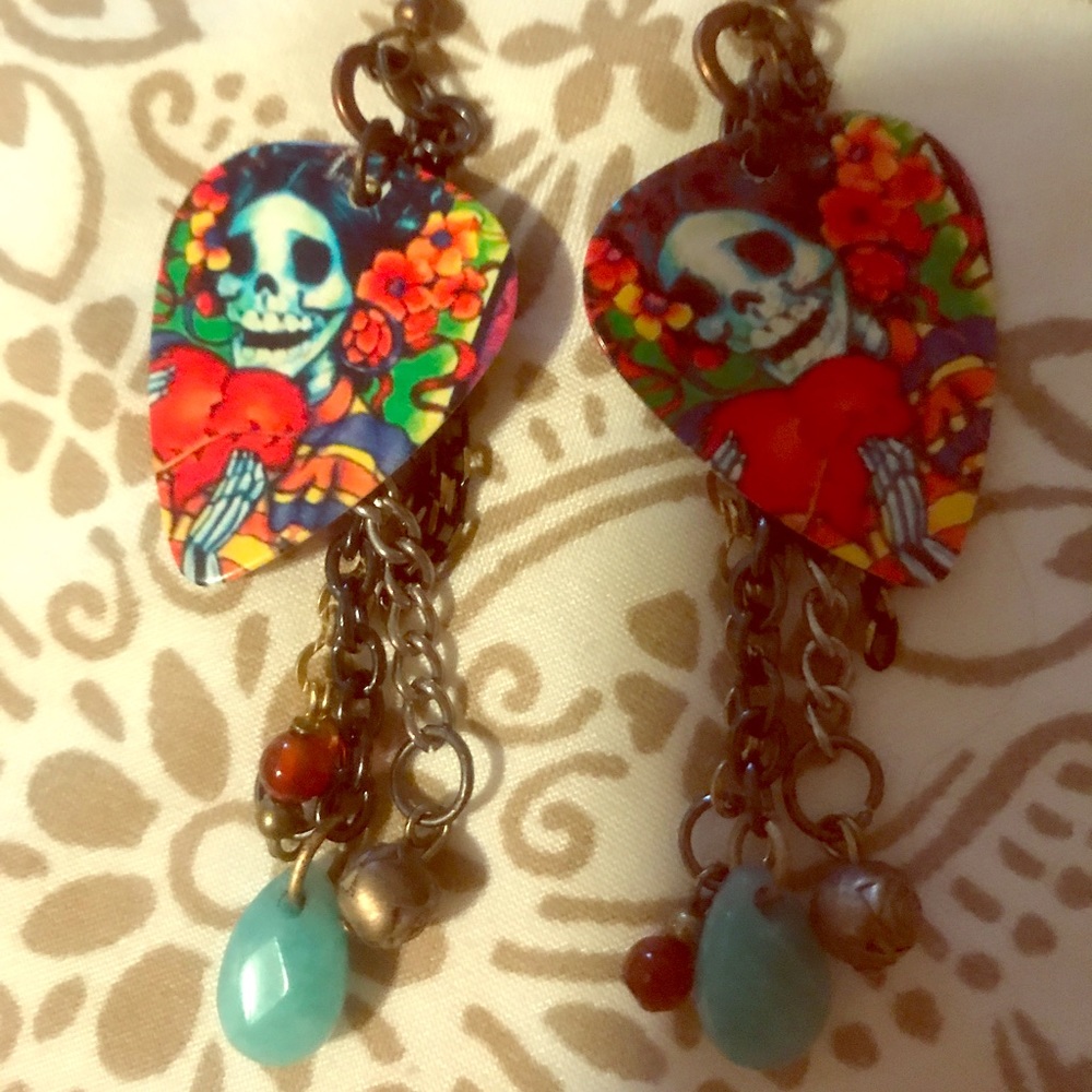 Guitar Pick Earrings