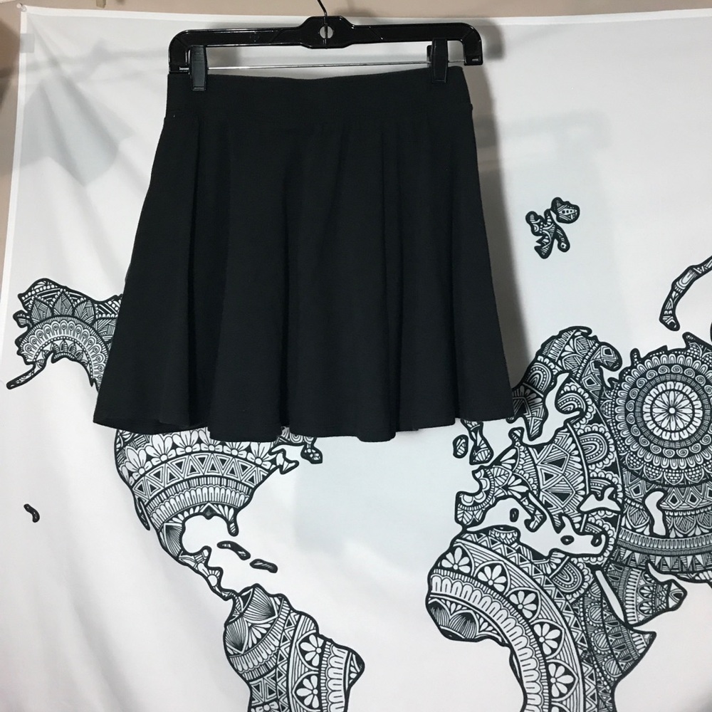 Hollister Black Skater Skirt