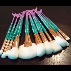 NEW SET OF MERMAID MAKEUP BRUSHES!!!!