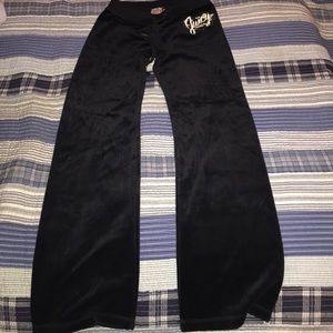 Juicy Couture Velour Black Pants 👖 L