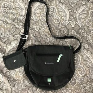 NWOT Dark Heather Gray Sherpani Crossbody Purse