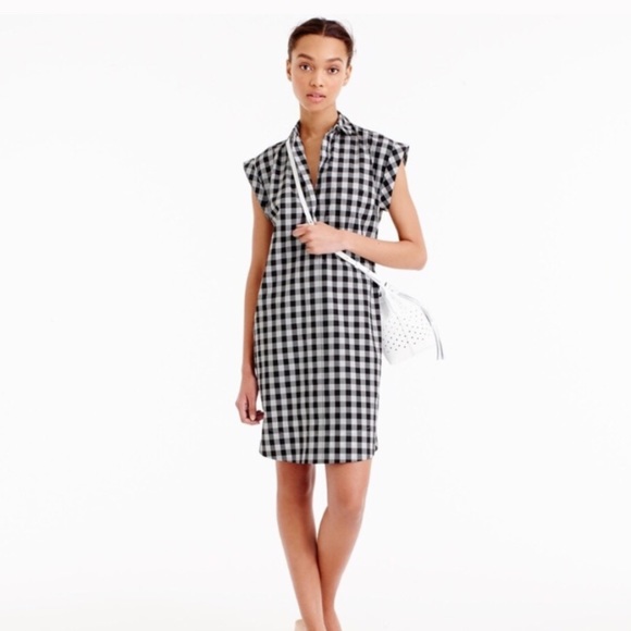 J. Crew Dresses & Skirts - J Crew Gingham TShirt Dress