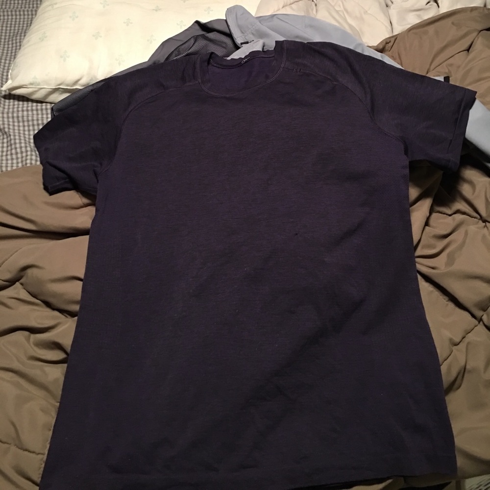 Lulu Lemon Purple Shirt, size Large