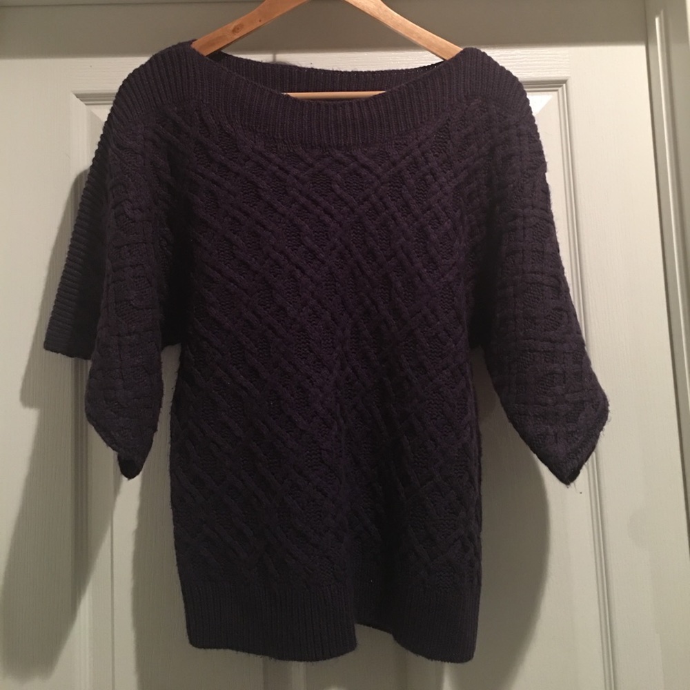 ANA plum sweater