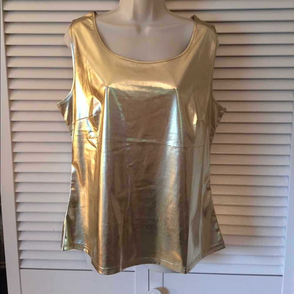 Gold Shell/Tank Top