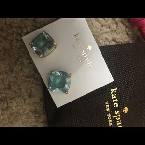 New kate spade ♠️ mint studs