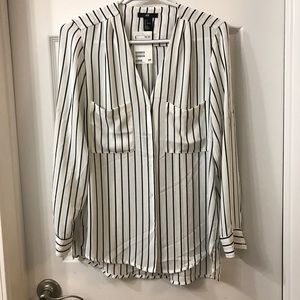 HM striped shirt/blouse size 4