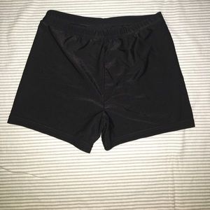 Spandex dance/cheer shorts women/junior sz Large