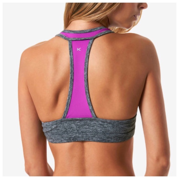 🆕Koral Rapid Active Bra - Heather Grey Orchid - Picture 3 of 5