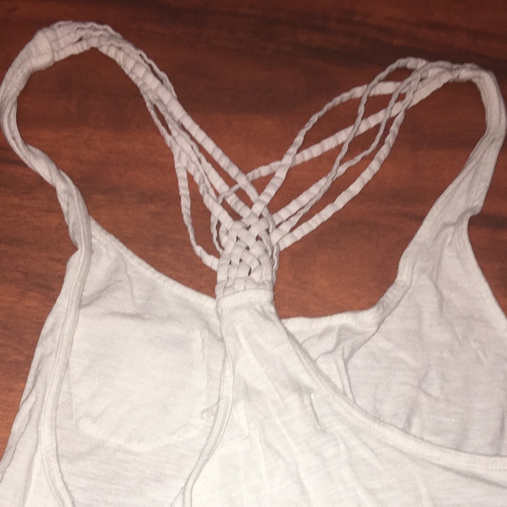 White tank top