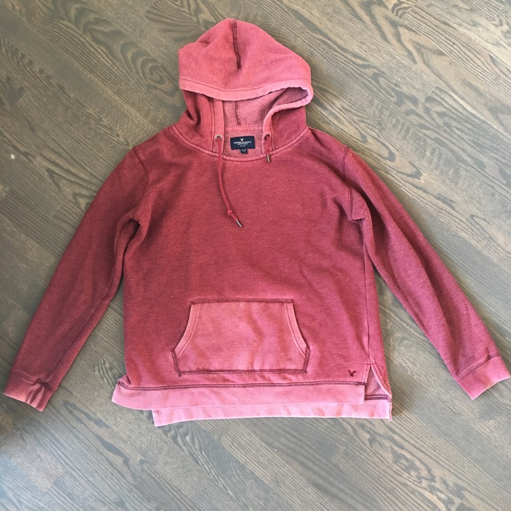 AE faded wash hoodie