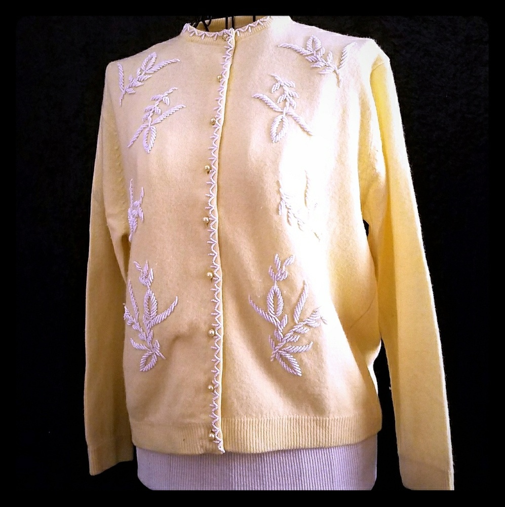 Stephen Chu Beaded cardigan
