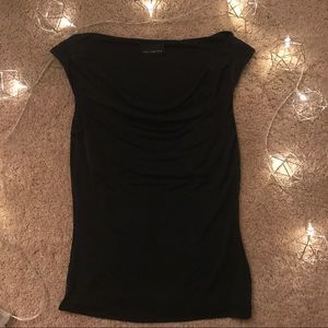 Black tank top