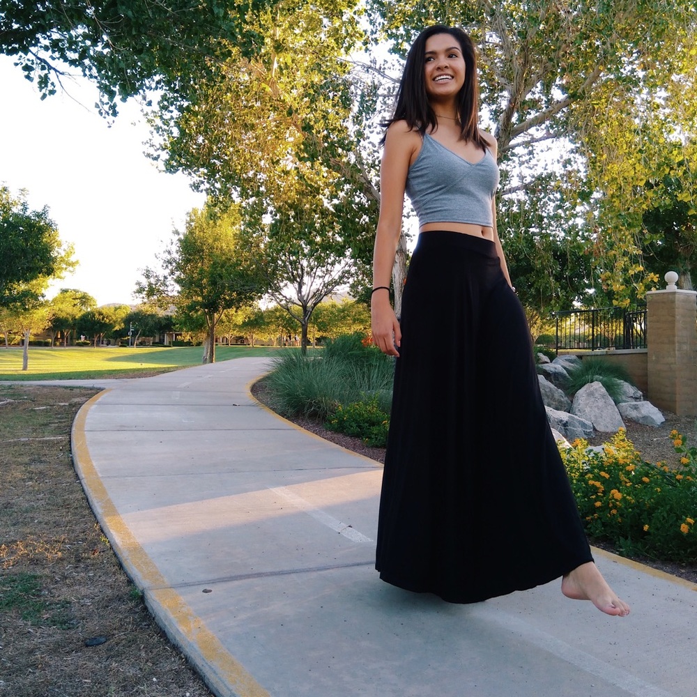 Black Maxi Skirt