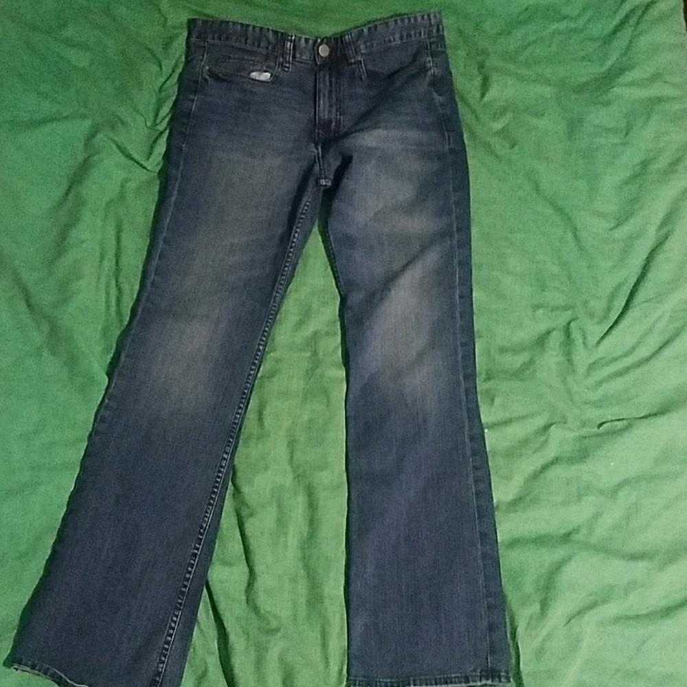 Calvin Klein Blue Bootcut Jeans