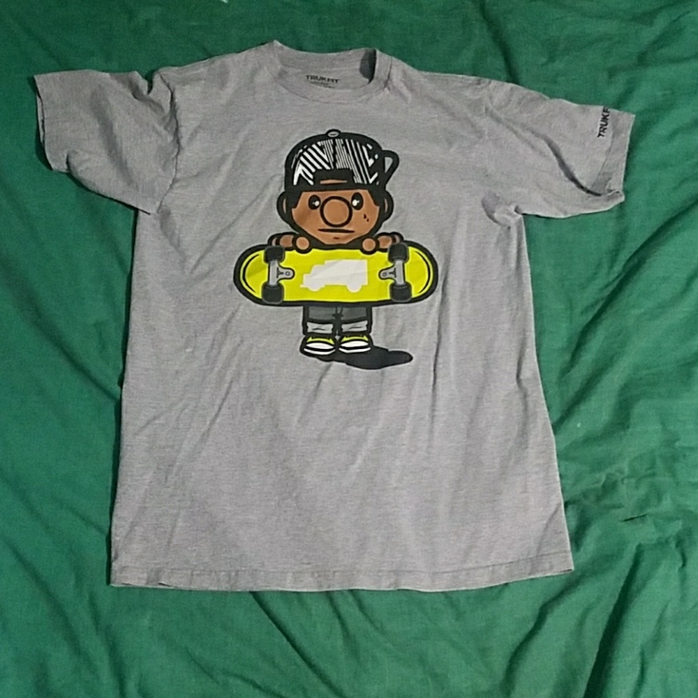 Gray Trukfit Skaterboy T Shirt
