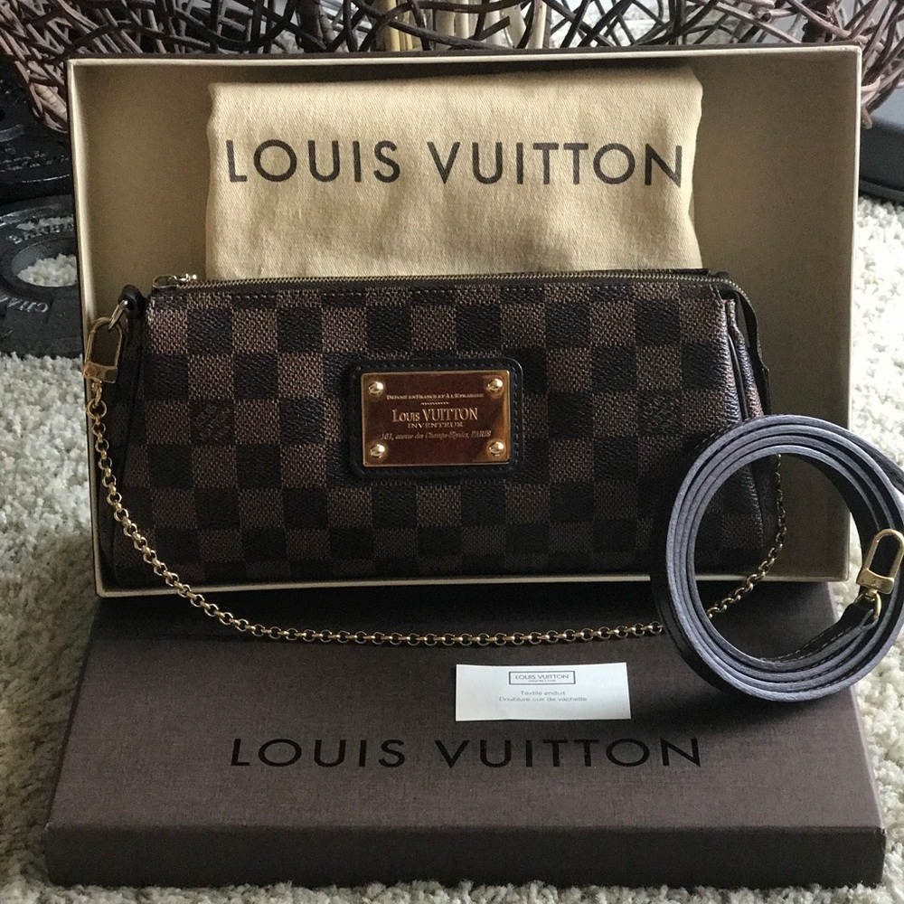 🚫SOLD🚫Authentic Louis Vuitton Eva Damier Ebene