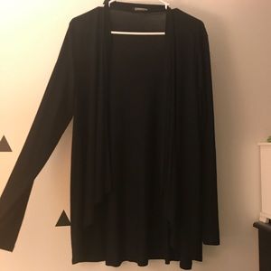 Black cardigan