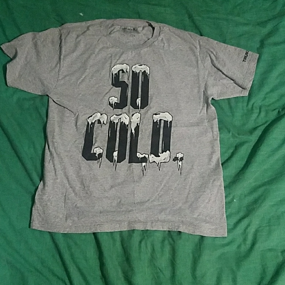 Gray Trukfit So Cold T Shirt
