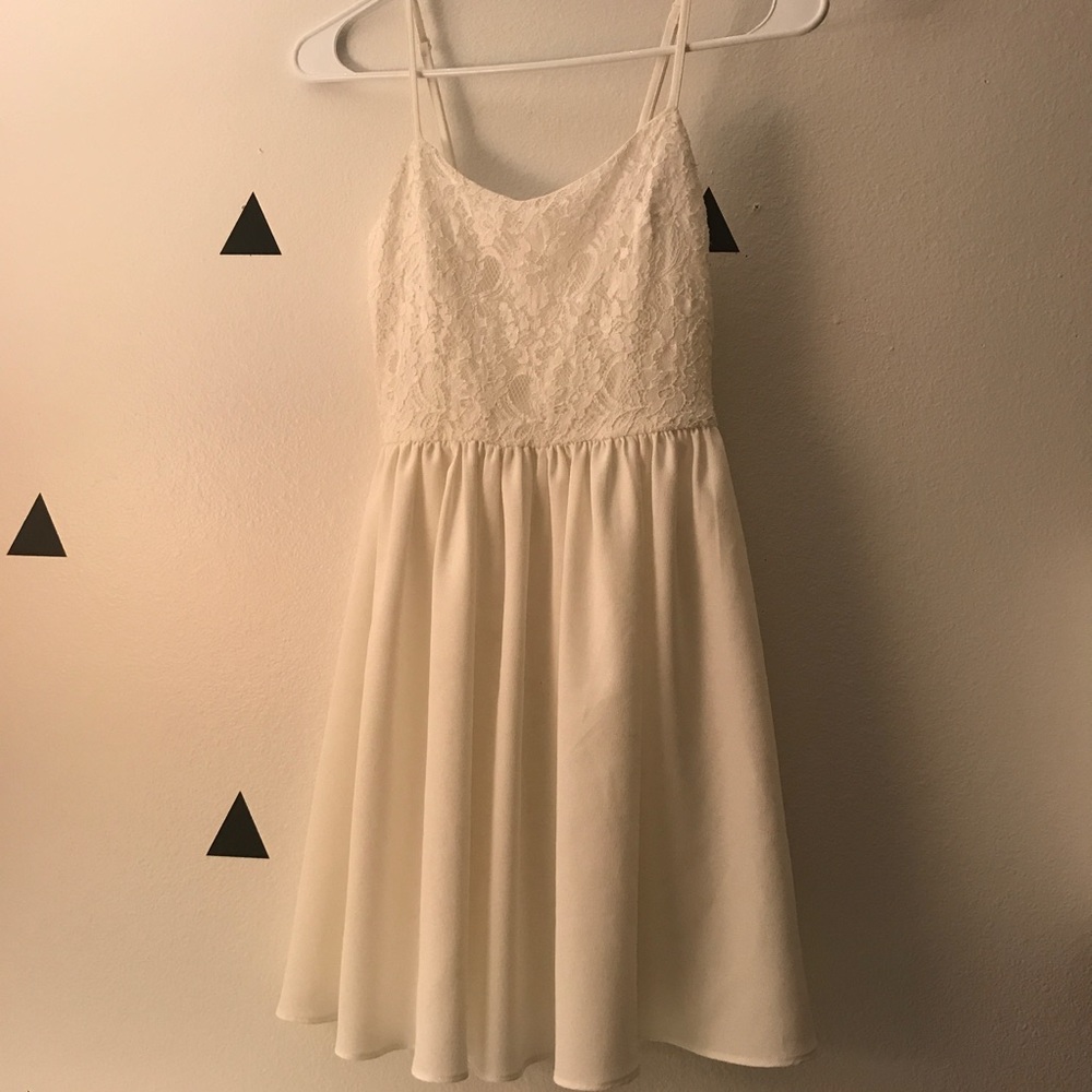 White dress